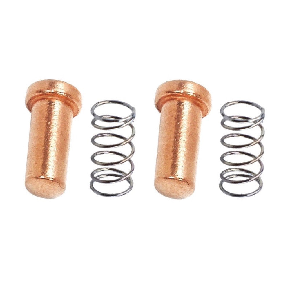 2 Pieces Horn Contact & Spring Kit 57414-22500-71 57413-22500-71 suitable for Toyota Engine 1DZ 4P 2J 14Z Forklift 3 4 5 7 8 Series 2FG30 3FD28 4FD25 02-5FD15 02-7FDF20 8FGCU25